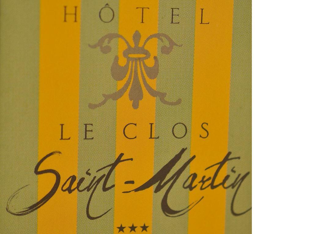 Le Clos Saint Martin Hotel Sancerre Eksteriør billede